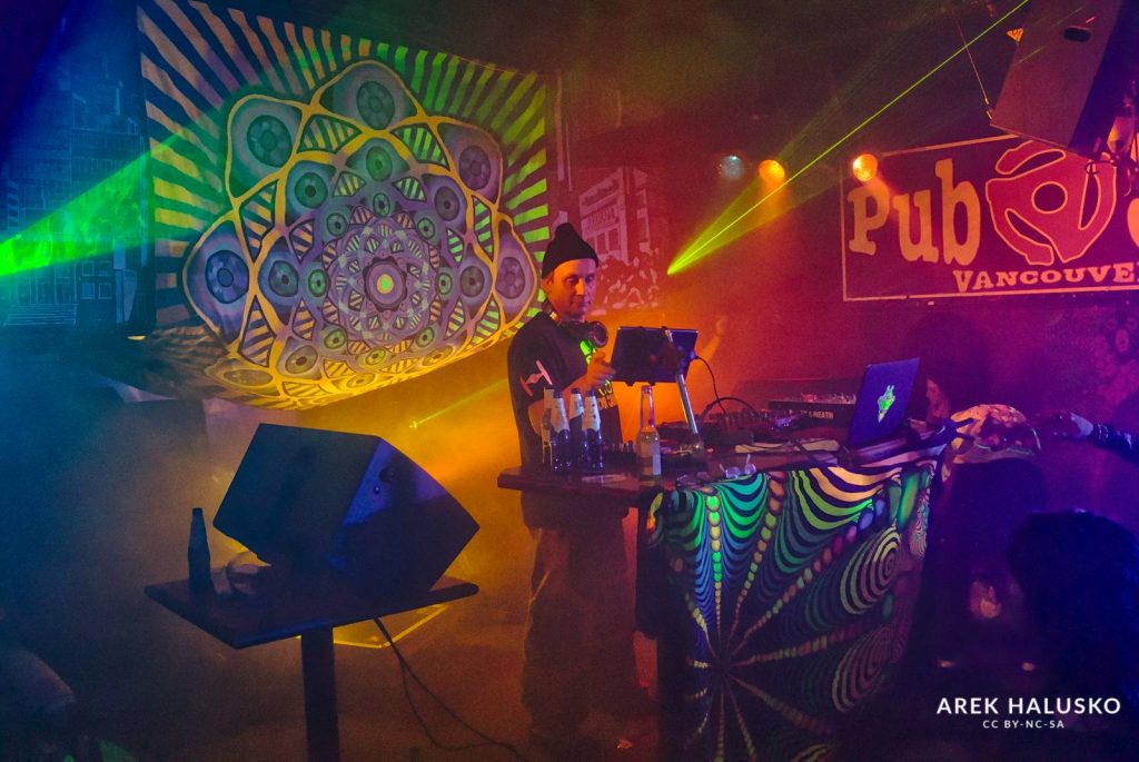 Vancouver BC Nightclub Organix Psy Trance