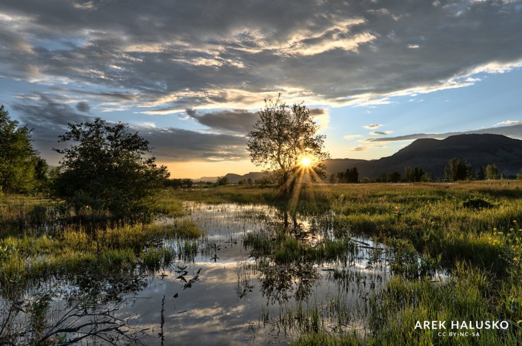 Kamloops Mission Flats sunset