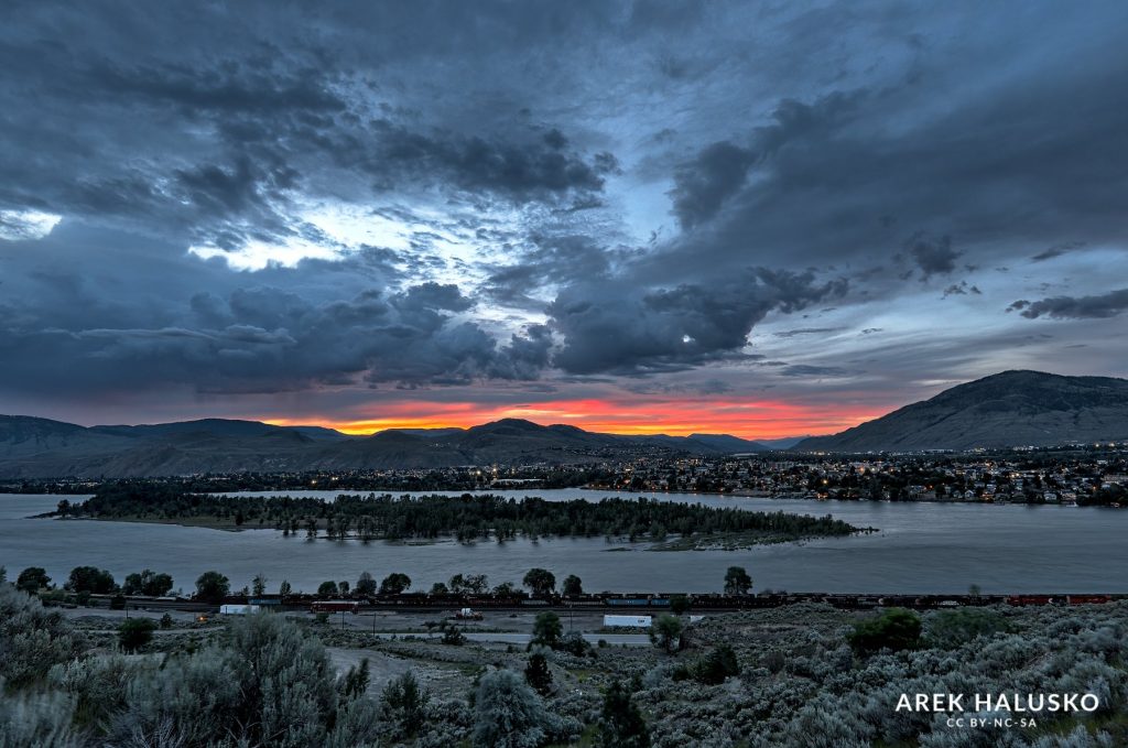 Kamloops BC sunset